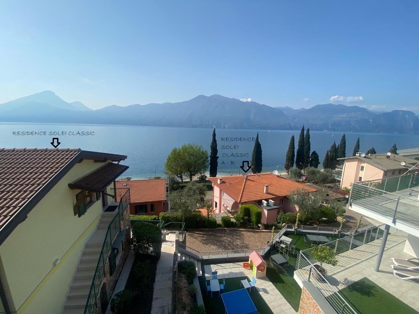 Residence Solei Classic & Plus Brenzone sul Garda Eksteriør billede